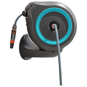 Gardena Wandslangenbox Roll-up 20 Meter Grijs Blauw 7 Gardena Wandslangenbox Roll-up 20 Meter Grijs Blauw - Afbeelding 7