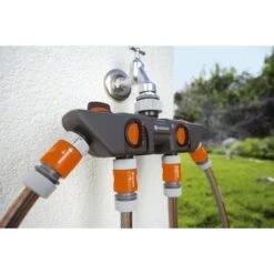 Gardena Waterverdeler 4-weg Kunststof 44x17,5x6,8 Cm -Gardena 123 1100