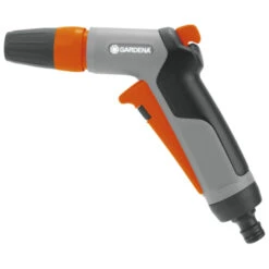 Gardena Classic Spuitpistool Kunststof Grijs Met Oranje 11 Gardena Classic Spuitpistool Kunststof Grijs Met Oranje -Gardena 123 1154