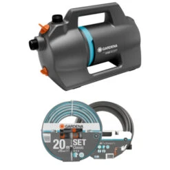 Gardena Besproeiingspomp 4100 Silent Incl. Slangen En Koppelingen