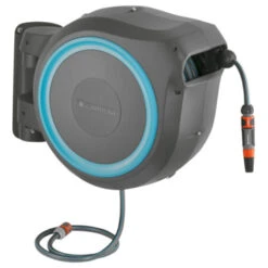 Gardena Wandslangenbox Roll Up 25 Meterincl. Tuinspuit