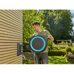 Gardena Wandslangenbox Roll Up 25 Meterincl. Tuinspuit -Gardena 123 1253