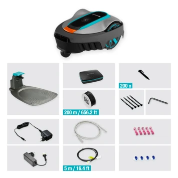 Gardena Robotmaaier Smart Sileno City 600 M² - 17cm 6 Gardena Robotmaaier Smart Sileno City 600 M² - 17cm - Afbeelding 6