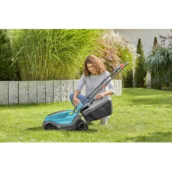 Gardena 18V Grasmaaier Powermax P4A 32cm (P4A) Incl. 4.0Ah Accu + Lader -Gardena 123 421