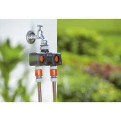 Gardena Waterverdeler 2-weg Kunststof 24x18x6,8 Cm 6 Gardena Waterverdeler 2-weg Kunststof 24x18x6,8 Cm -Gardena 123 897