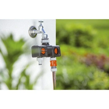 Gardena Waterverdeler 2-weg Kunststof 24x18x6,8 Cm 4 Gardena Waterverdeler 2-weg Kunststof 24x18x6,8 Cm - Afbeelding 4