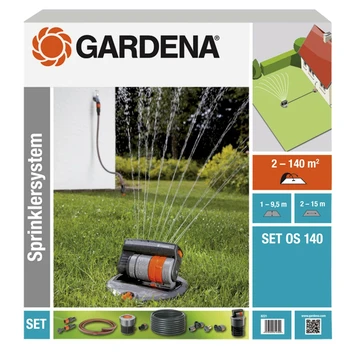 Gardena Complete Set Met Verzonken Zwenksproeier OS 140 1 Gardena Complete Set Met Verzonken Zwenksproeier OS 140